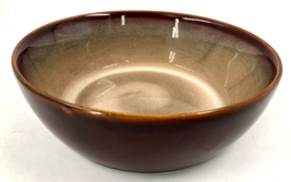 Sango Nova Brown 6 1/2" x 2 1/8" Round Baker Bowl # 4933 Stoneware Earthenware - $39.59