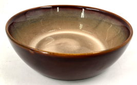 Sango Nova Brown 6 1/2&quot; x 2 1/8&quot; Round Baker Bowl # 4933 Stoneware Earth... - £31.57 GBP