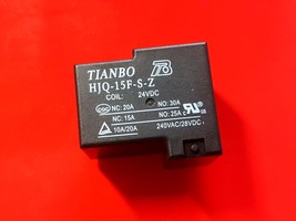 HJQ-15F-S-Z, 24VDC Relay, TIANBO Brand New!! - $6.50