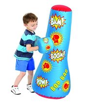 KOVOT Bopper Buddy Bounce Back Inflatable Bop Punching Bag with 2 Inflat... - £15.17 GBP