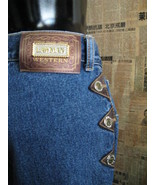 Lawman high waist western denim jeans 5 - £42.96 GBP