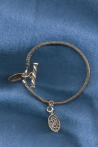 sterling silver Lois Hill poison locket woven bracelet - £165.00 GBP