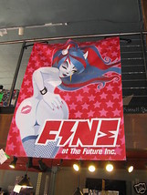 Huge Fine D.O.E. Devil Girl advertising banner sign - $500.00
