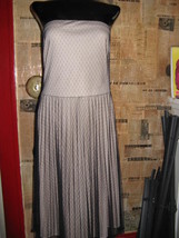 Nude Illusion pin-up rockabilly strapless dress VLV  M - $54.03