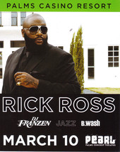 RICK ROSS @ PALMS  Las Vegas Promo Card - £1.52 GBP