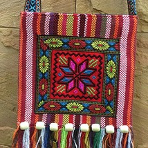 Shouder bag Women Unique Vintage Ethnic  Bag Embroidery Boho Hippie Tel Tote Mes - £120.97 GBP