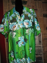 Tiki Oasis rockabilly Paradise Hawaii aloha shirt L VLV - £50.45 GBP
