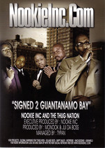 NOOKIEINC.COM &amp; THE THUG NATION Vegas  Promo Card - $1.95