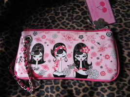 Fluff pin-up mod rockabilly wristlet cosmetic case VLV - $22.24