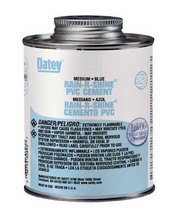 Oatey® PVC Rain-R-Shine Cement, Blue, 8 Oz. - £16.72 GBP