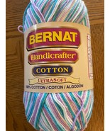Bernat Handcrafter Cotton -608 yds  Worsted Wt Yarn  clr 33316 Beach Bal... - $120.31 MXN