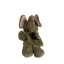 Hand Puppet Elephant Plush Stuffed Animal Doll Toy 10.5 in Tall - £7.78 GBP
