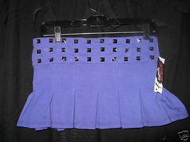 Switchblade Stiletto studded punk Lolita school skirt M - $63.38