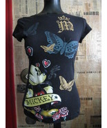 Disney tattoo Mickey Mouse t-shirt S - £35.63 GBP