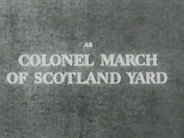 Colonel March Of Scotland Yard (1954) Complete - £21.68 GBP