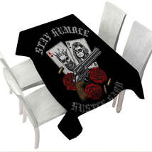 Motivational Quote Stay Humble Hustle Hard Tablecloth - $52.25 CAD+