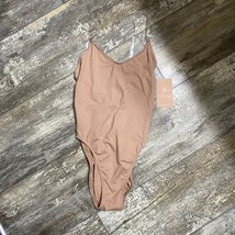 Women&#39;s Capezio Camisole Leotard Clear Transition Straps Sz M 3532 Sun M... - €17,52 EUR