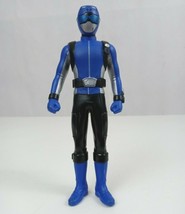 Bandai Japan Power Rangers Hero Series Go-Busters Blue Ranger 6.75&quot; Viny... - $12.86