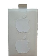 New White Apple Logo Sticker Decal - Genuine OEM - Includes 2 Stickers - $65.68 MXN