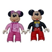 Disney&#39;s Mickey &amp; Minnie Mouse Duplo FIgures People - $209.40 MXN