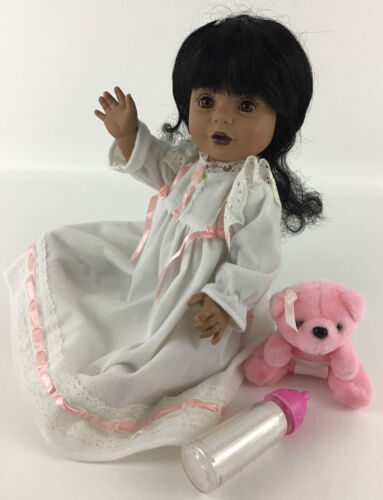 Baby So Beautiful Doll BSB Playmates Ethnic A/A Original Outfit Black Hair Brown - $60.34