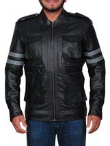 Leon Kennedy Resident Evil 6 Black Leather Jacket - £151.88 GBP