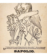 1886 Sapolio Shaving Soap Advertisement Victorian Health Beauty Shaving ... - $41.13 CAD