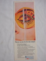 1969 Ad Playtex Tampons Playtex Invents the First Day Tampon - £7.98 GBP
