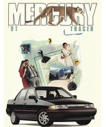 1991 Mercury TRACER sales brochure catalog US 91 LTS - £4.79 GBP