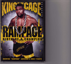 Quinton &quot;Rampage&quot; Jackson Birth Of A Champion Dvd, Brand New - £4.65 GBP