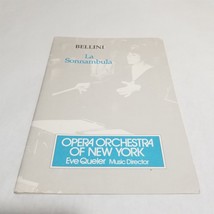 La Sonnambula Bellini Opera Orchestra of New York Eve Queler, Music Dire... - $10.98