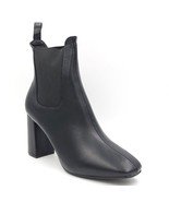 Koi Women Block Heel Chelsea Boots Size US 9 Black Faux Leather - £16.41 GBP