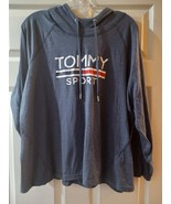 Tommy Hilfiger Sport Women Hooded Long Sleeve Shirt Size 1X - £11.96 GBP