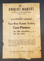 international harvester, Mccormick 2 Row Tractor Trailing Corn Planter - £15.81 GBP