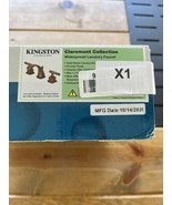 Kingston Brass Claremont Widespread Bathroom Faucet - Antique Brass - €84,53 EUR