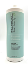 Paul Mitchell Clean Beauty Hydrate Conditioner 33.8 oz - £28.34 GBP