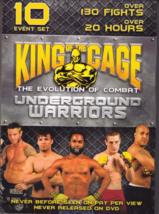 King of The Cage Underground Warriors DVDs, Brand New - £6.39 GBP