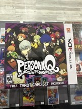NEW! Persona Q: Shadow Of Labyrinth w/ Tarot Card Set - Factory Sealed! - £86.85 GBP