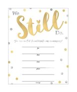 Anniversary Still Do Invitations Envelopes Save The Date Party Celebrati... - $91.33 MXN