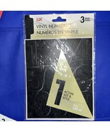 Joy Vinyl Numbers 3 Sheets Black 2 Inch - $4.16