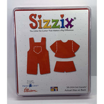 Sizzix doll overalls large die - $9.15