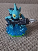 2011 Skylanders Gill Grunt Blue Plastic Figure Spyro&#39;s Adventure Base Ac... - £2.34 GBP