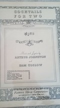 Classic Sheet Music - Cocktails for Two 1934-
show original title

Original T... - £27.52 GBP