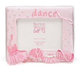 Primary image for Little Girls Pink Dance Picture Frame