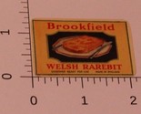 Vintage Brookfield Welsh Rarebit Cheese label - £6.32 GBP