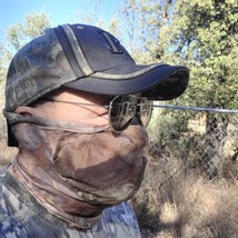 Advantage Timber Camo Facemask Wrap Around Camouflage - $16.87