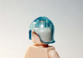 Clear Blue ICE Helmet for Minifigure Custome - £2.98 GBP