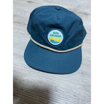 Sun Cruiser Mens Teal Rope Hat Baseball Cap Snapback Casual Outdoor Dad ... - $20.14