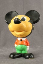 Vintage Mattel 1976 Toy Walt Disney Pull String Talking Mickey Mouse Hong Kong - £14.26 GBP