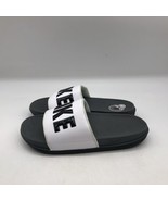 Nike Men&#39;s OffCourt Slide Sandals Drk Gry/Blk/Wht #BQ4639-001 Size 7 - £22.35 GBP